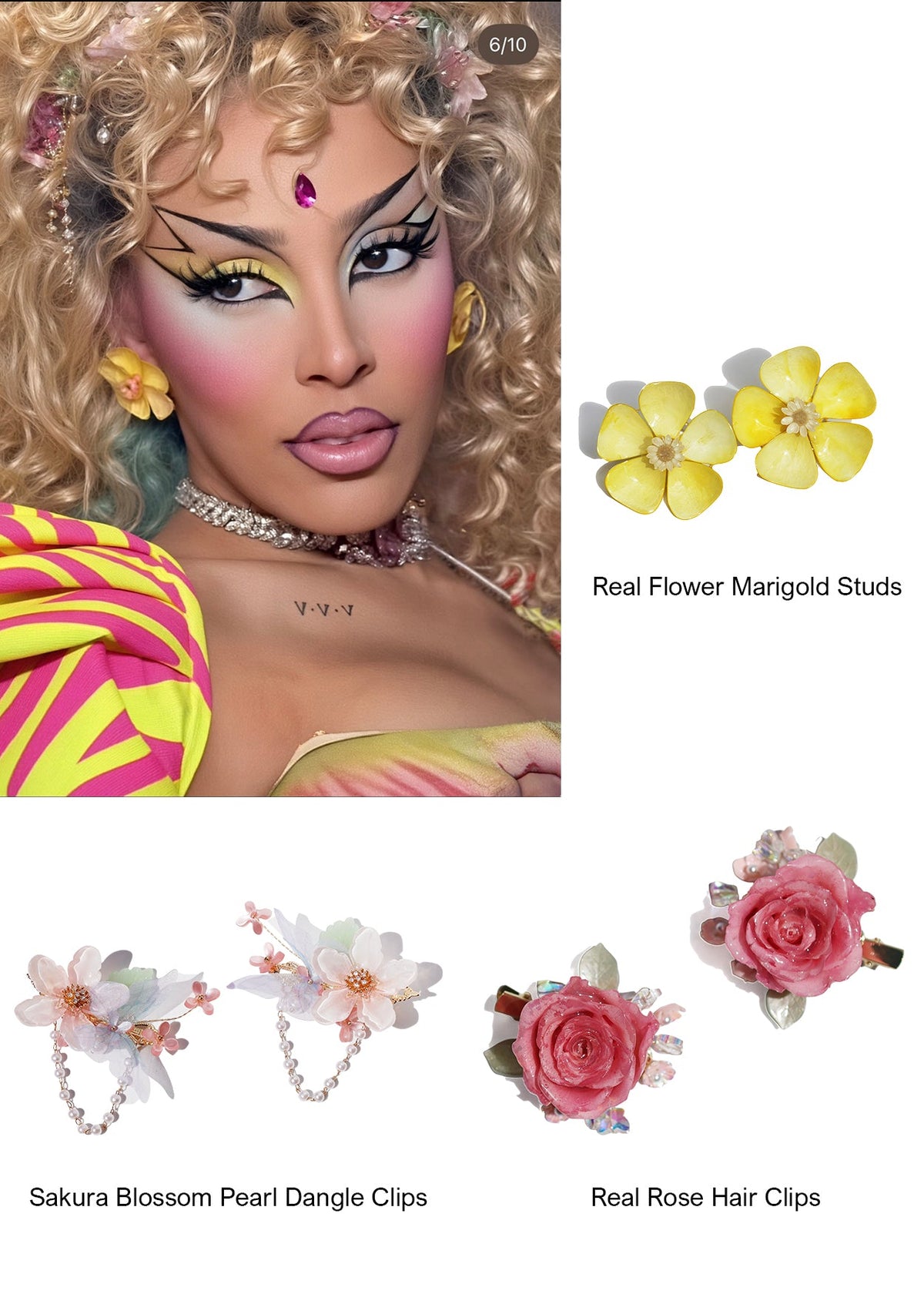 Doja Cat Wears Jewelry Blossom on Tour in Denver