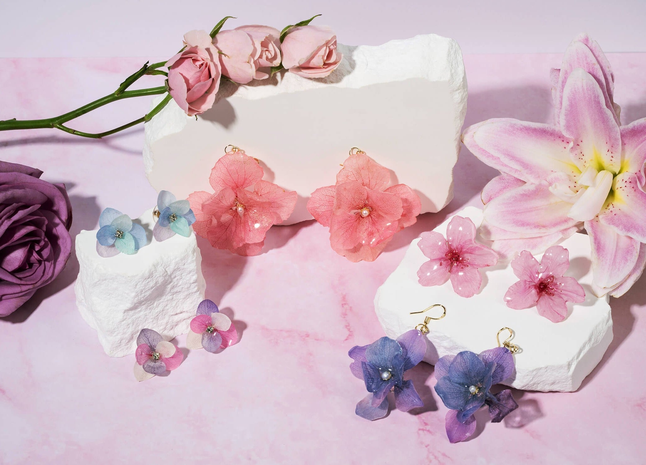 Flower Earrings - JewelryBlossom