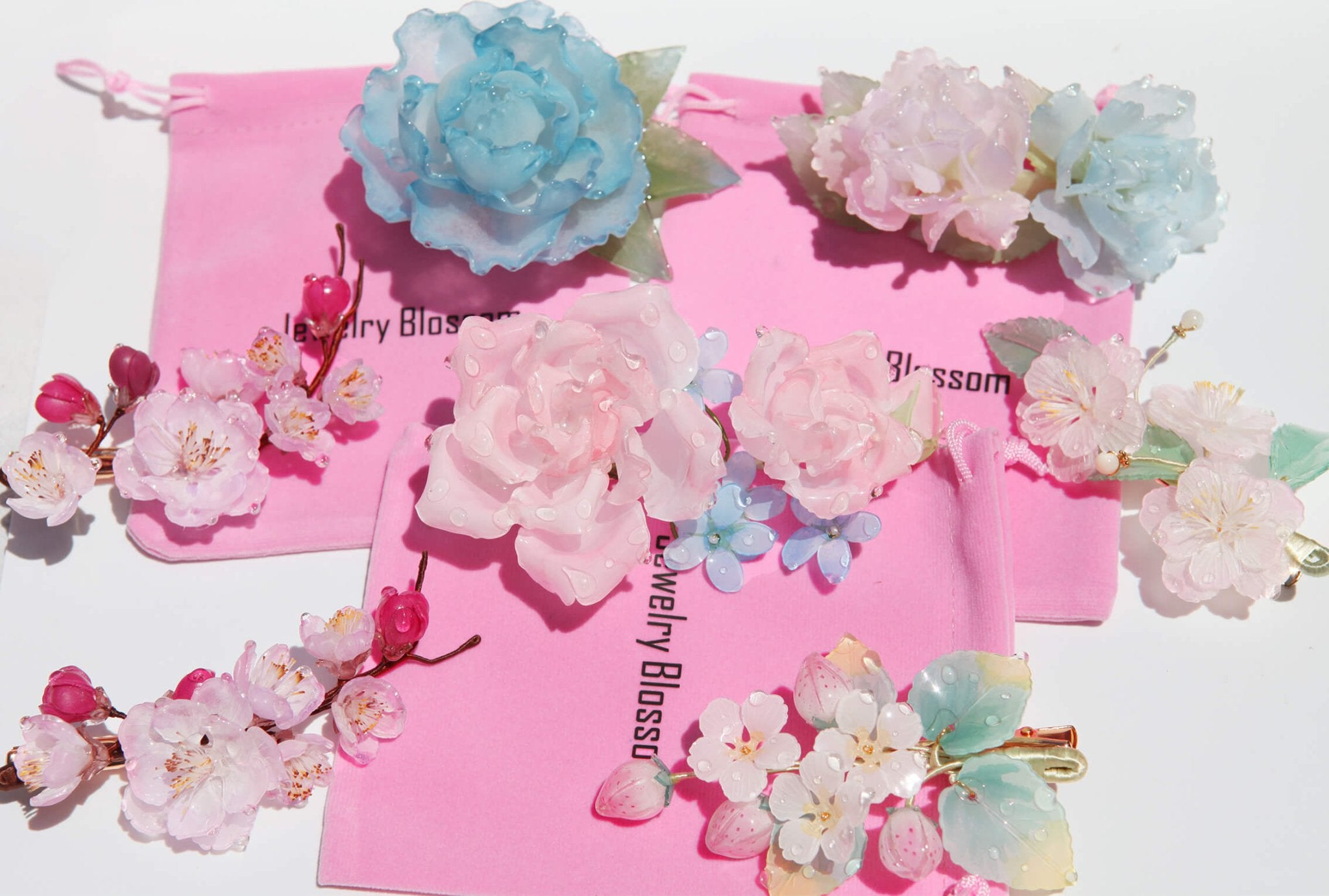 Unique Flower Jewelry and Hair Clips - JewelryBlossom