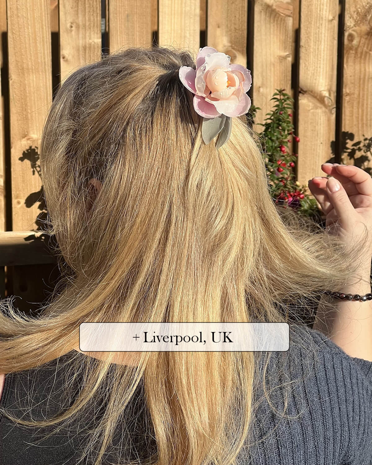 Grande Peony Hair Clip