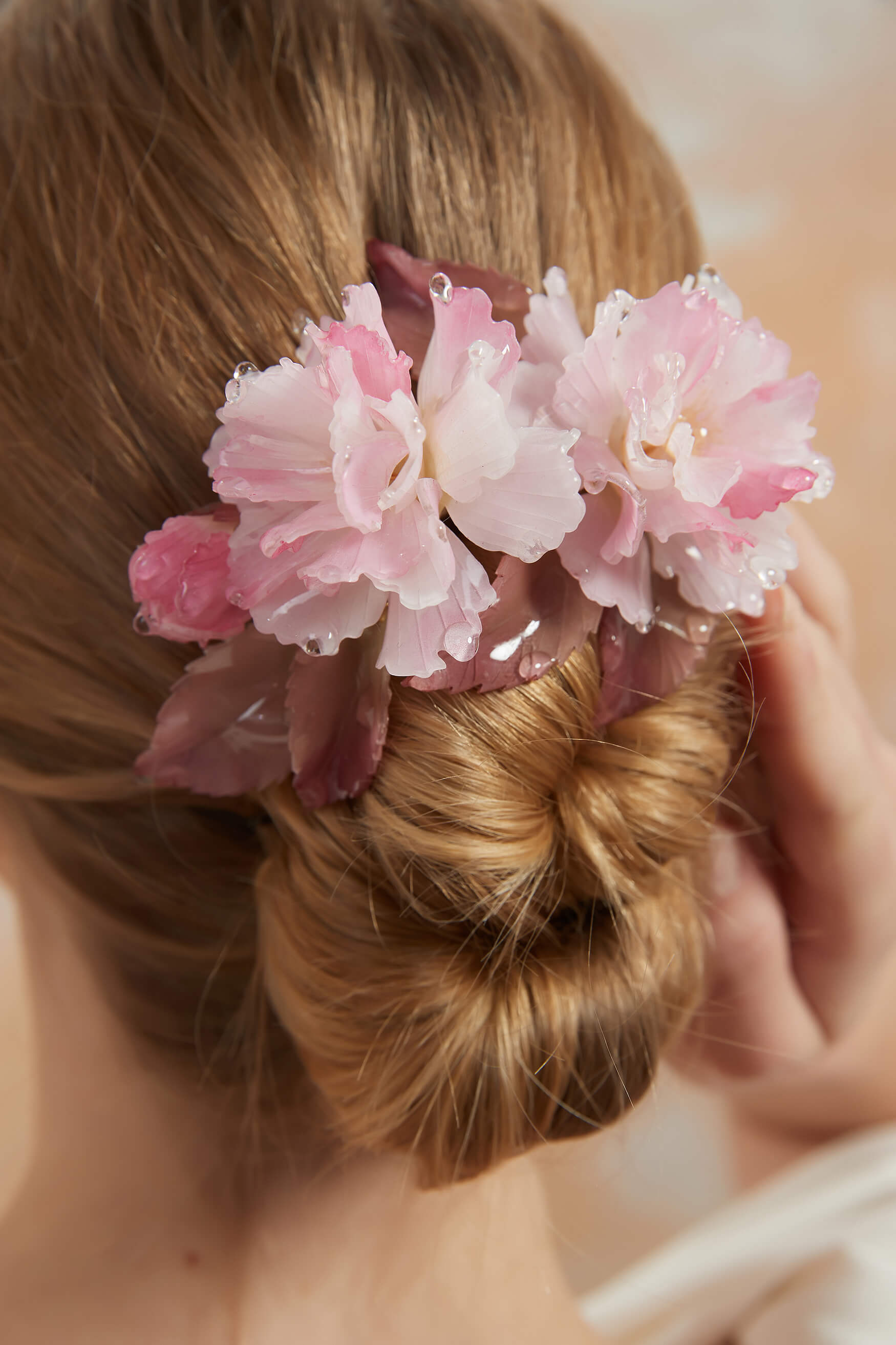 Kanzan Cherry Blossom Hair Clip