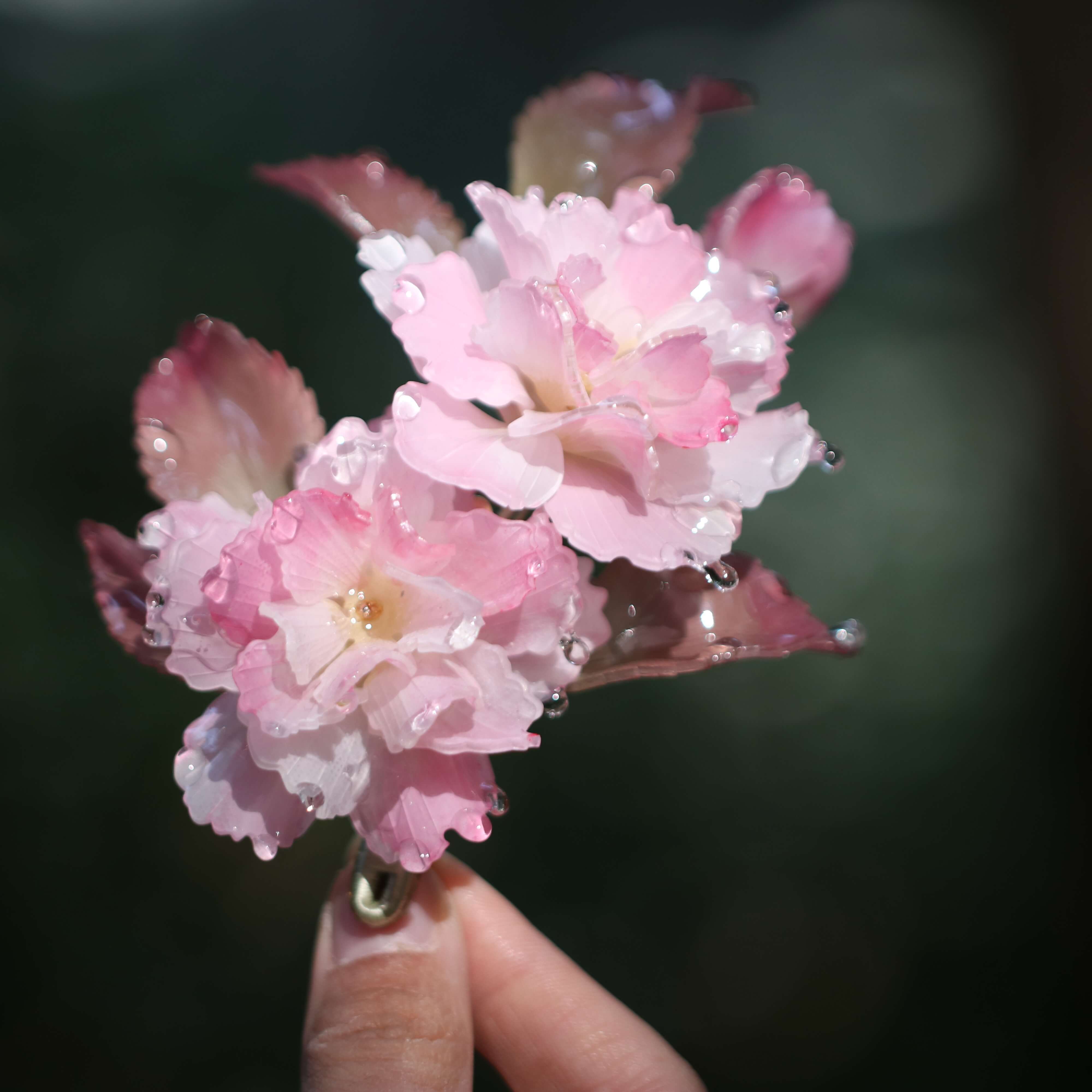 Kanzan Cherry Blossom Hair Clip