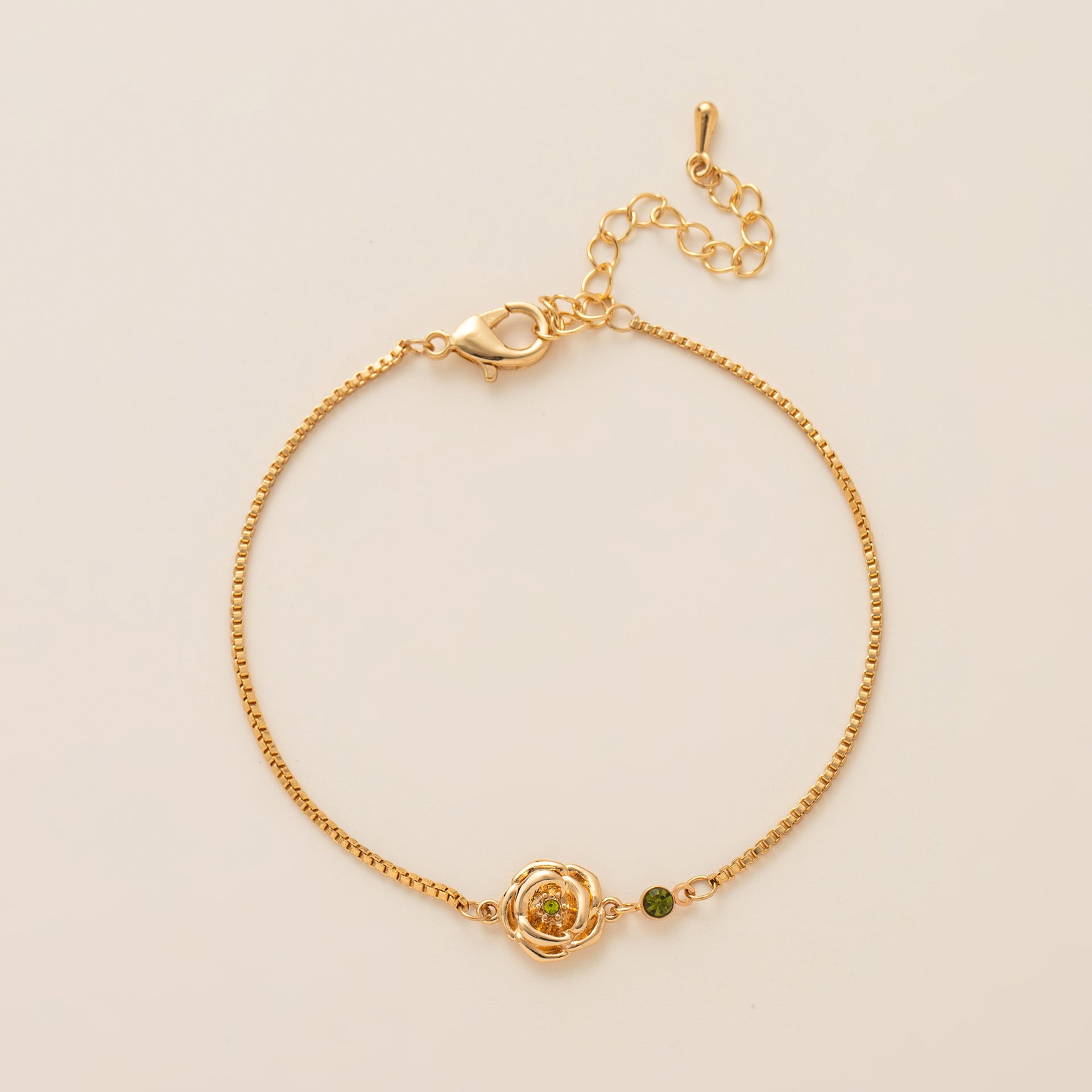 Birth Flower & Birthstone BraceletsBraceletJewelryBlossomuniqueflowerearringsgiftforhermothergiftdaughtergiftbirthdaygiftanniversarygift