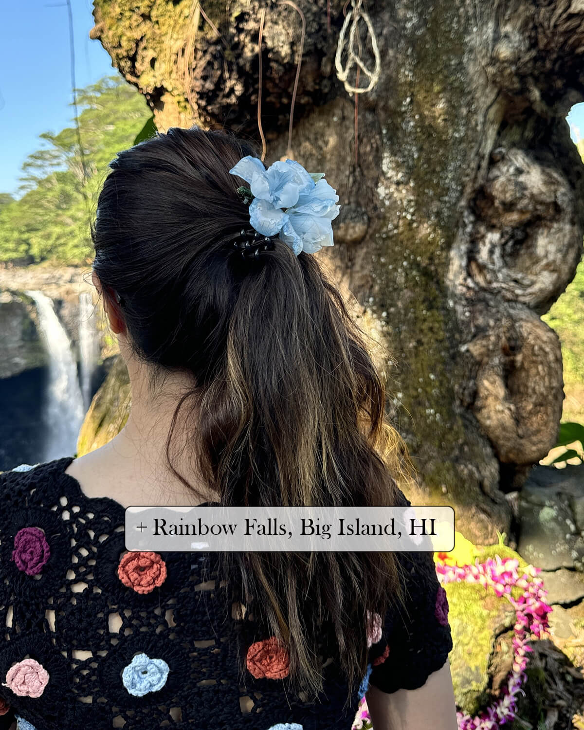 Celestial Blue Iris Hair Barrette ClipHAIRJewelryBlossomuniqueflowerearringsgiftforhermothergiftdaughtergiftbirthdaygiftanniversarygift