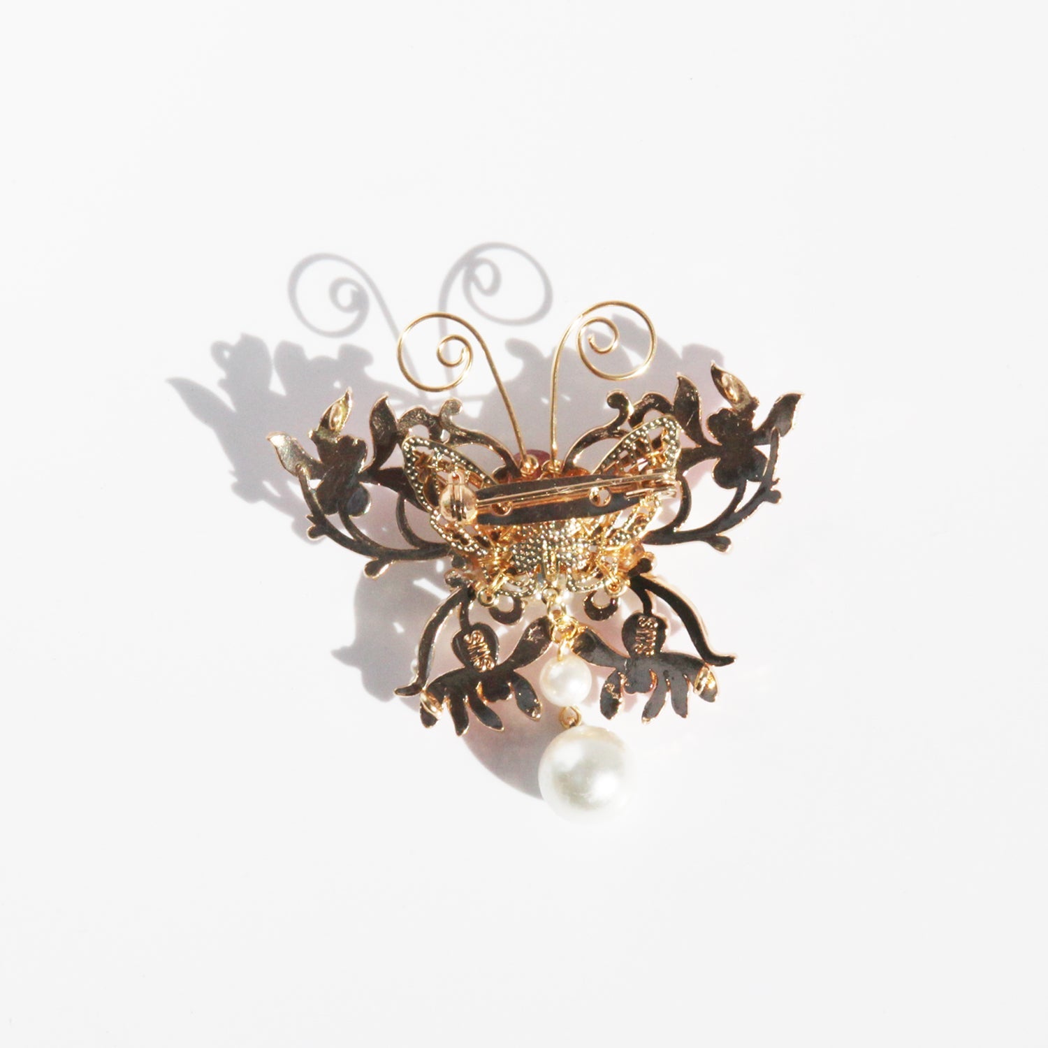 Enameled Butterfly Amethyst Rubellite Brooch/ Final SalebroochJewelryBlossomuniqueflowerearringsgiftforhermothergiftdaughtergiftbirthdaygiftanniversarygift