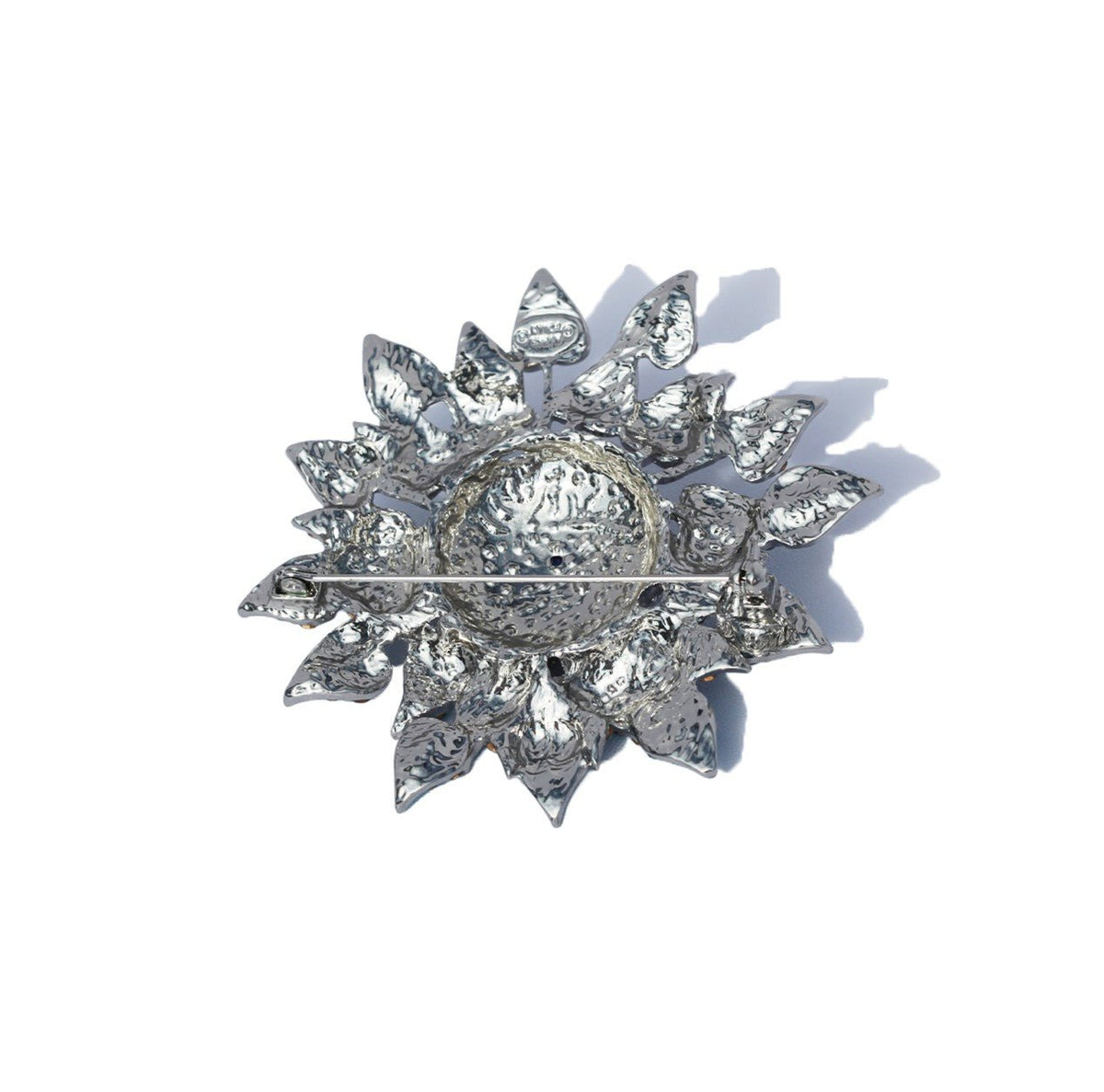 Glacial Starburst Pearl Cabochon Brooch brooch JewelryBlossom #flowerjewelry# #weddingjewelry# #bridaljewelry# #weddinggift# #bridemaidgift##giftforher# #mothergift# #daughtergift# #birthdaygift# #anniversarygi