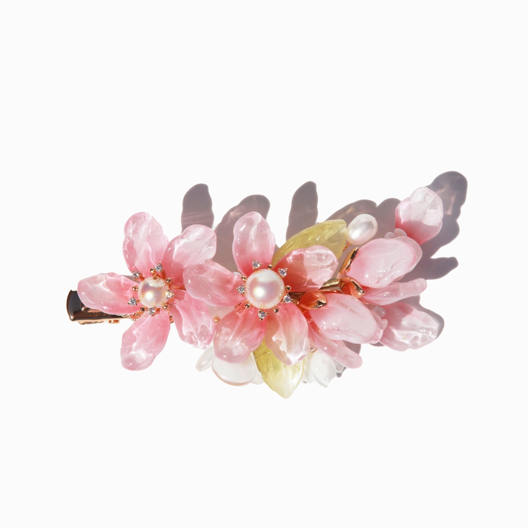 *My Rain Garden* Cherry Blossom Garden Hair ClipHair ClipsJewelryBlossomuniqueflowerearringsgiftforhermothergiftdaughtergiftbirthdaygiftanniversarygift