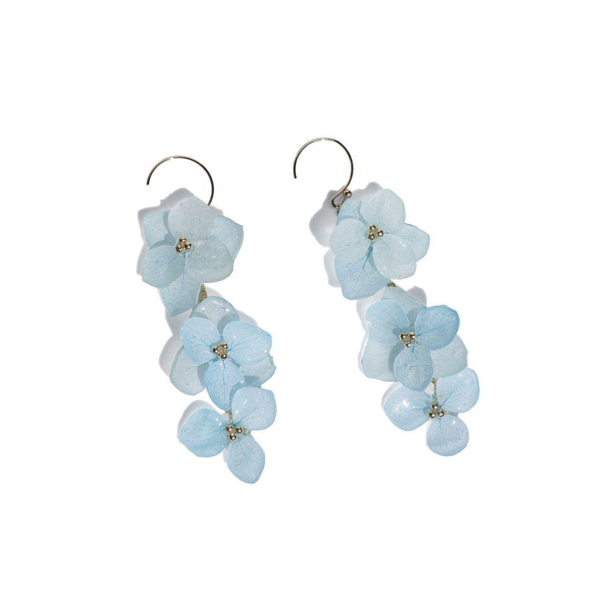 *Real Flower* Blue Hydrangea Statement Drop Earrings Earrings JewelryBlossom #flowerjewelry# #weddingjewelry# #bridaljewelry# #weddinggift# #bridemaidgift##giftforher# #mothergift# #daughtergift# #birthdaygift# #anniversarygi