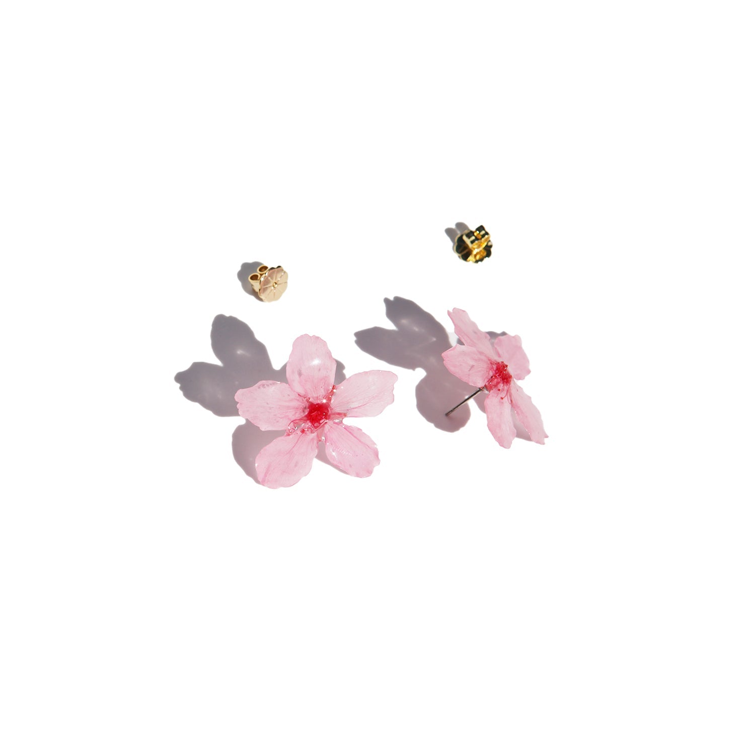 *Real Flower* Yamazakura Japanese Cherry Blossom EarringsEarringsJewelryBlossomuniqueflowerearringsgiftforhermothergiftdaughtergiftbirthdaygiftanniversarygift