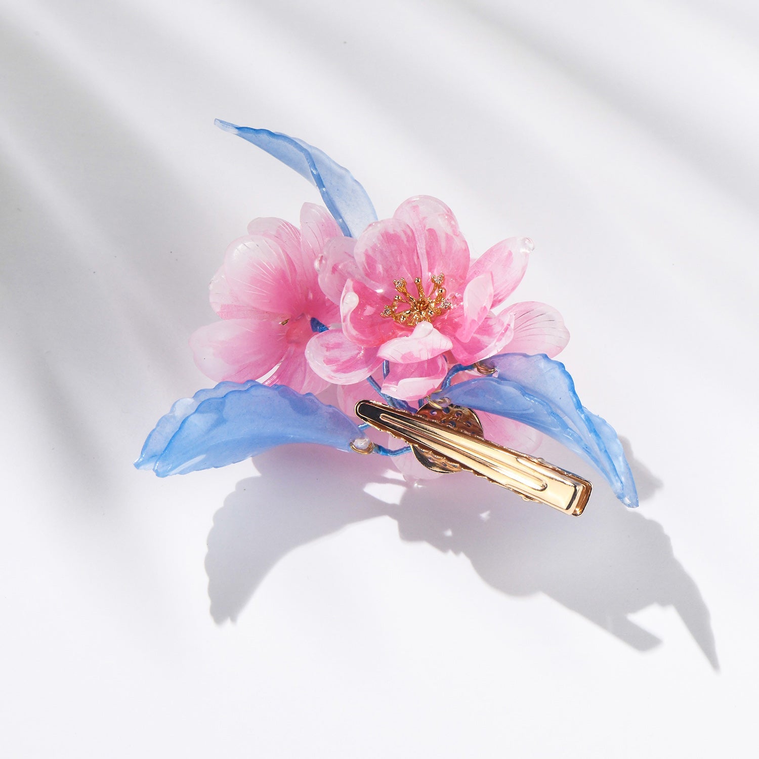 Peony Paradise Trio Flower Hair ClipHair ClipsJewelryBlossomuniqueflowerearringsgiftforhermothergiftdaughtergiftbirthdaygiftanniversarygift