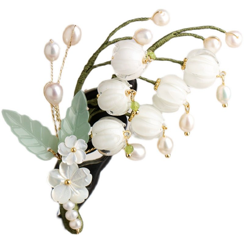 #bellflowerhairclips# #jewelryblossom##hairclips##weddinghairstyle##weddingjewelry# top view detail
#flowerjewelry#