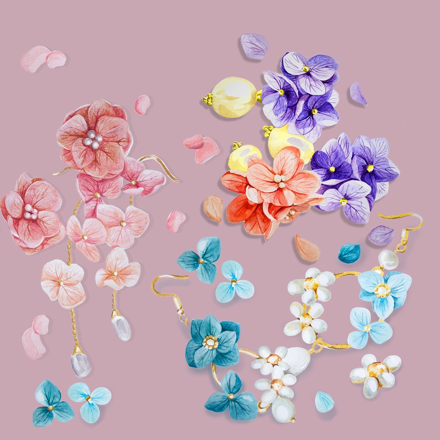 Flower Gift Bundle - JewelryBlossom