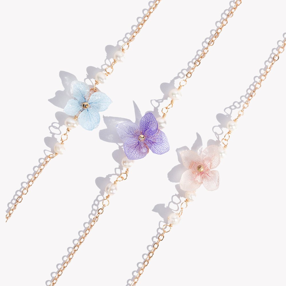 Real Flower Bracelets - JewelryBlossom