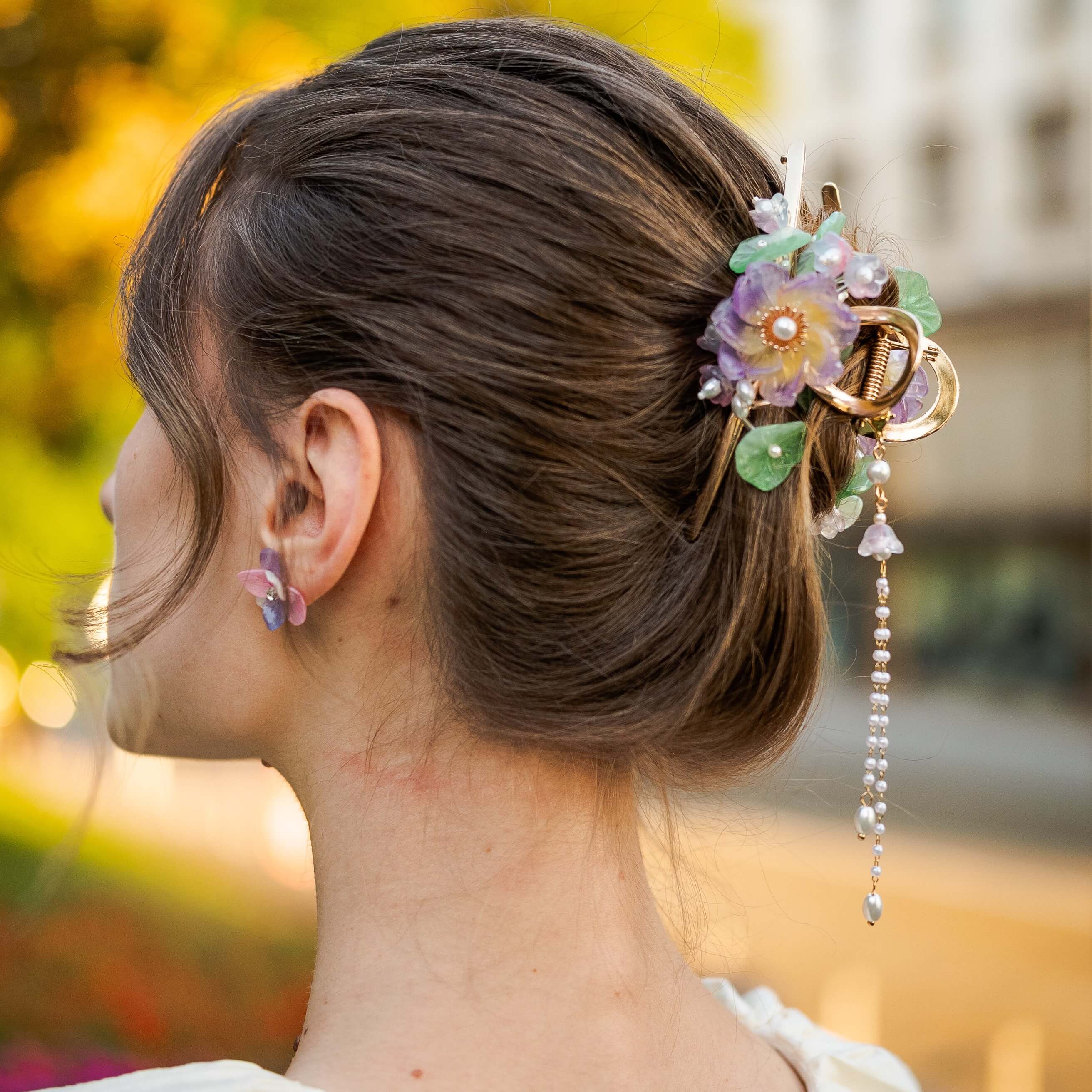 Unique Flower Hair Clips and Hair Claws - JewelryBlossom