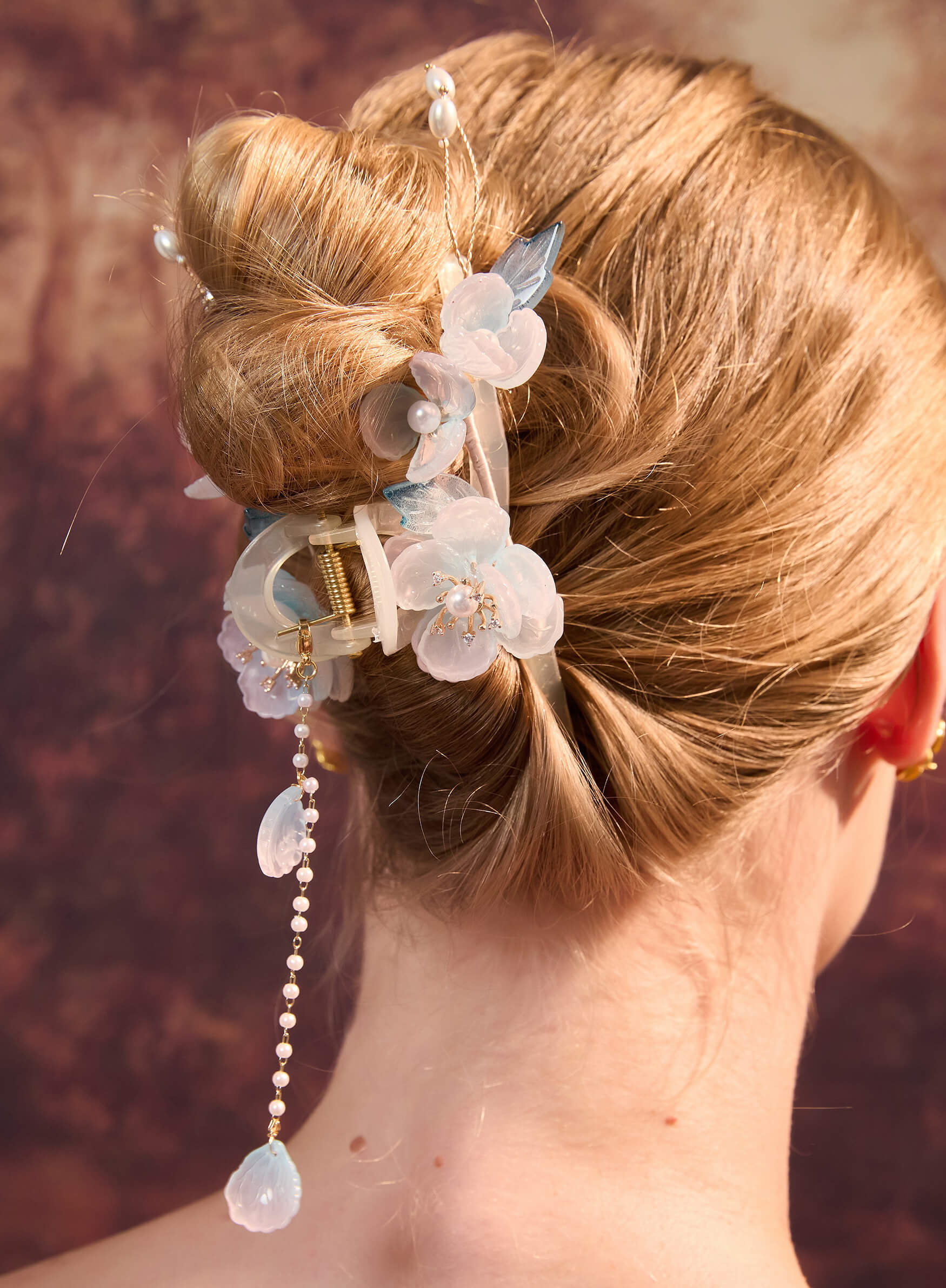 Sky Garden Flower Hair Claw