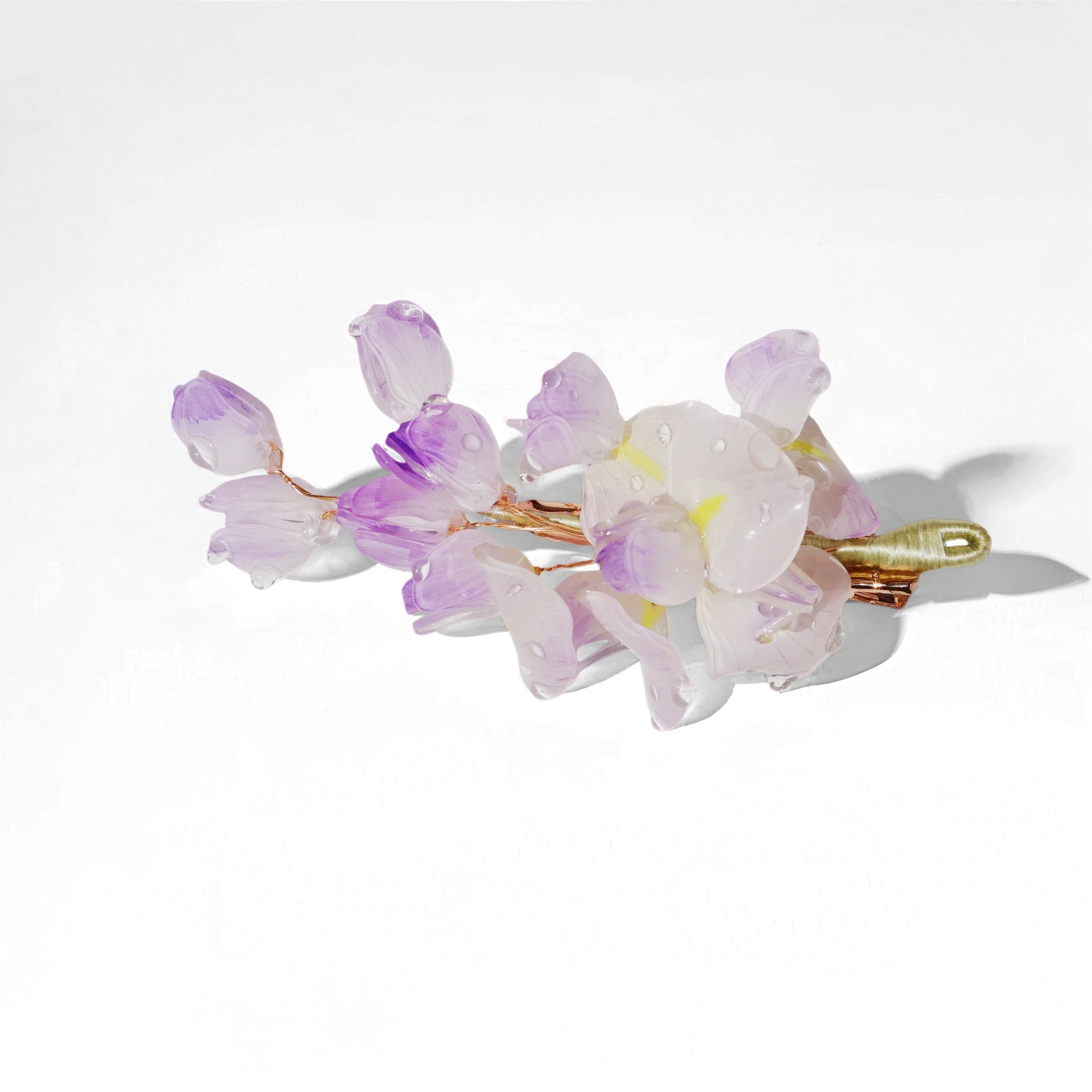 Wisteria Bloom Cascade Hair Clip