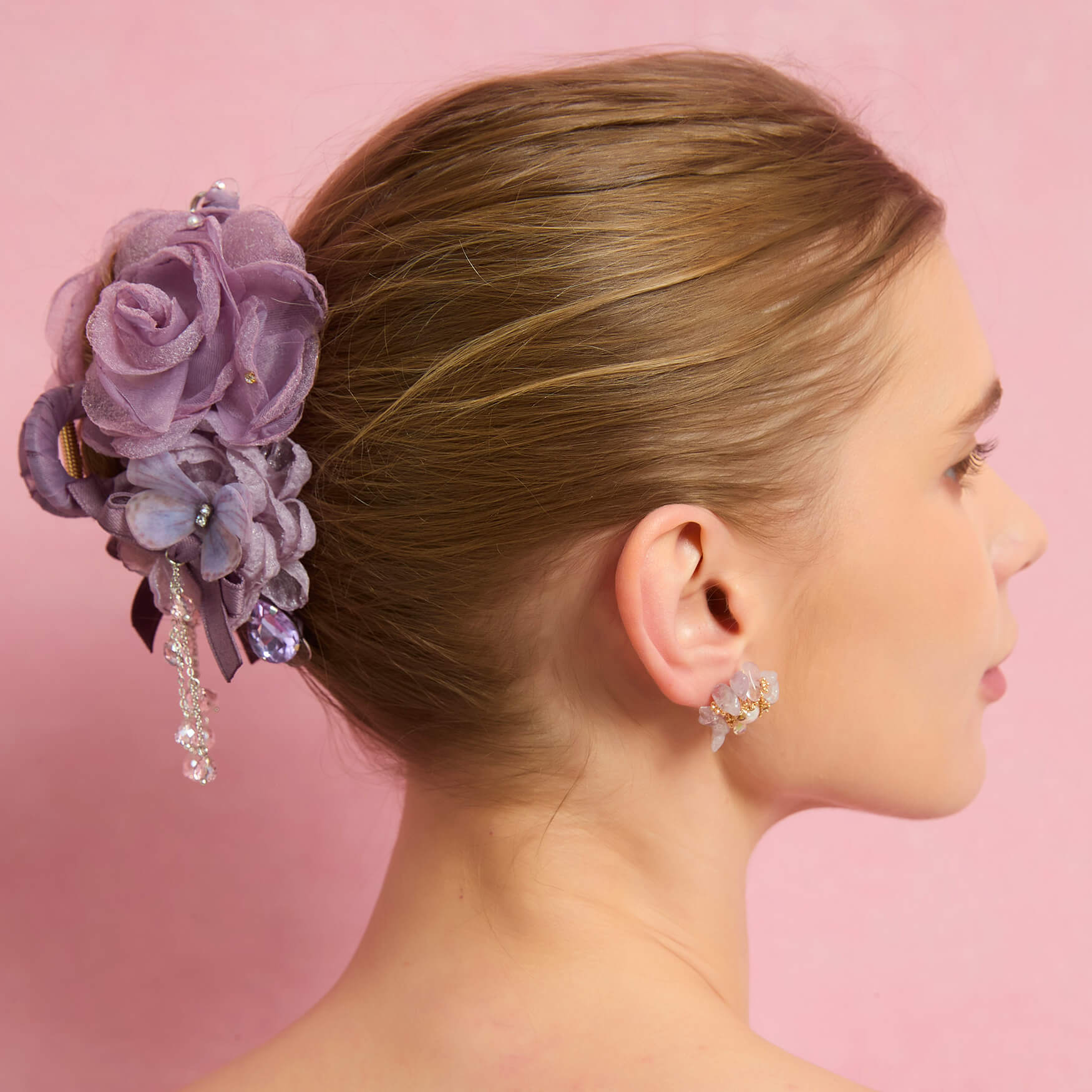 Wisteria Whisper Tassel Hair Claw