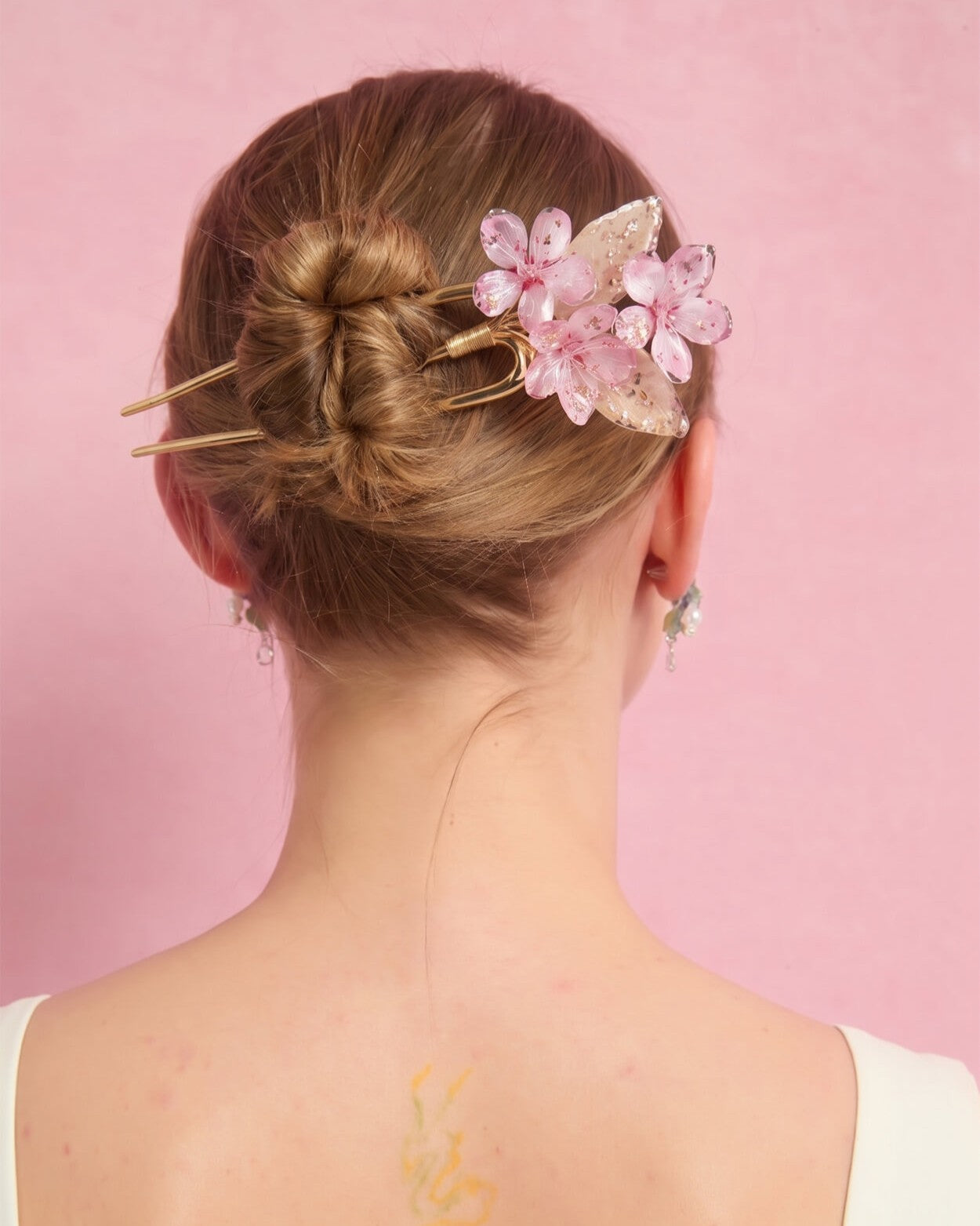 Cherry Blossom French Hair Pin