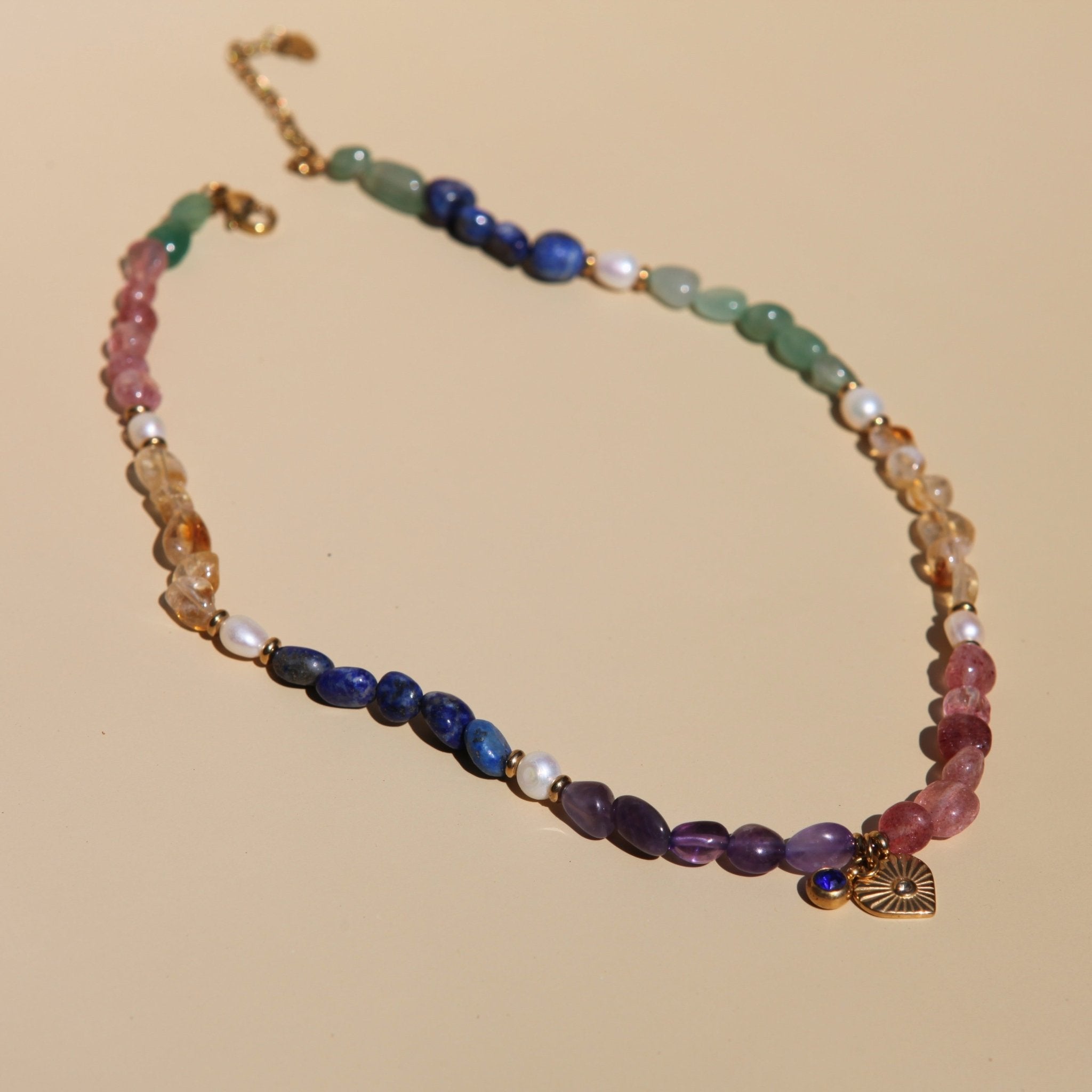 Harmony Spectrum Crystal NecklaceNecklaceJewelryBlossomuniqueflowerearringsgiftforhermothergiftdaughtergiftbirthdaygiftanniversarygift