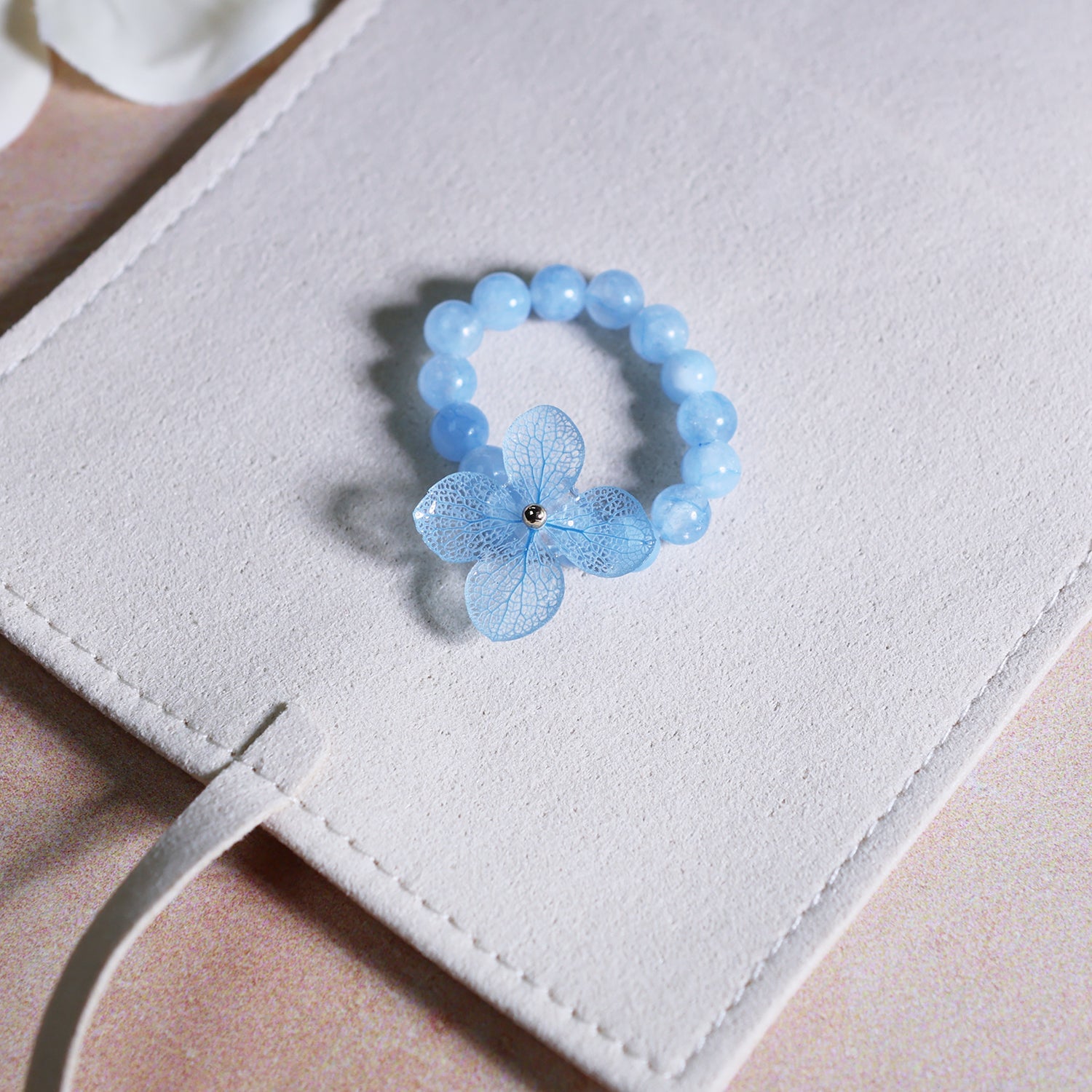 Midnight Meadow Crytal RingsJewelryBlossomuniqueflowerearringsgiftforhermothergiftdaughtergiftbirthdaygiftanniversarygift