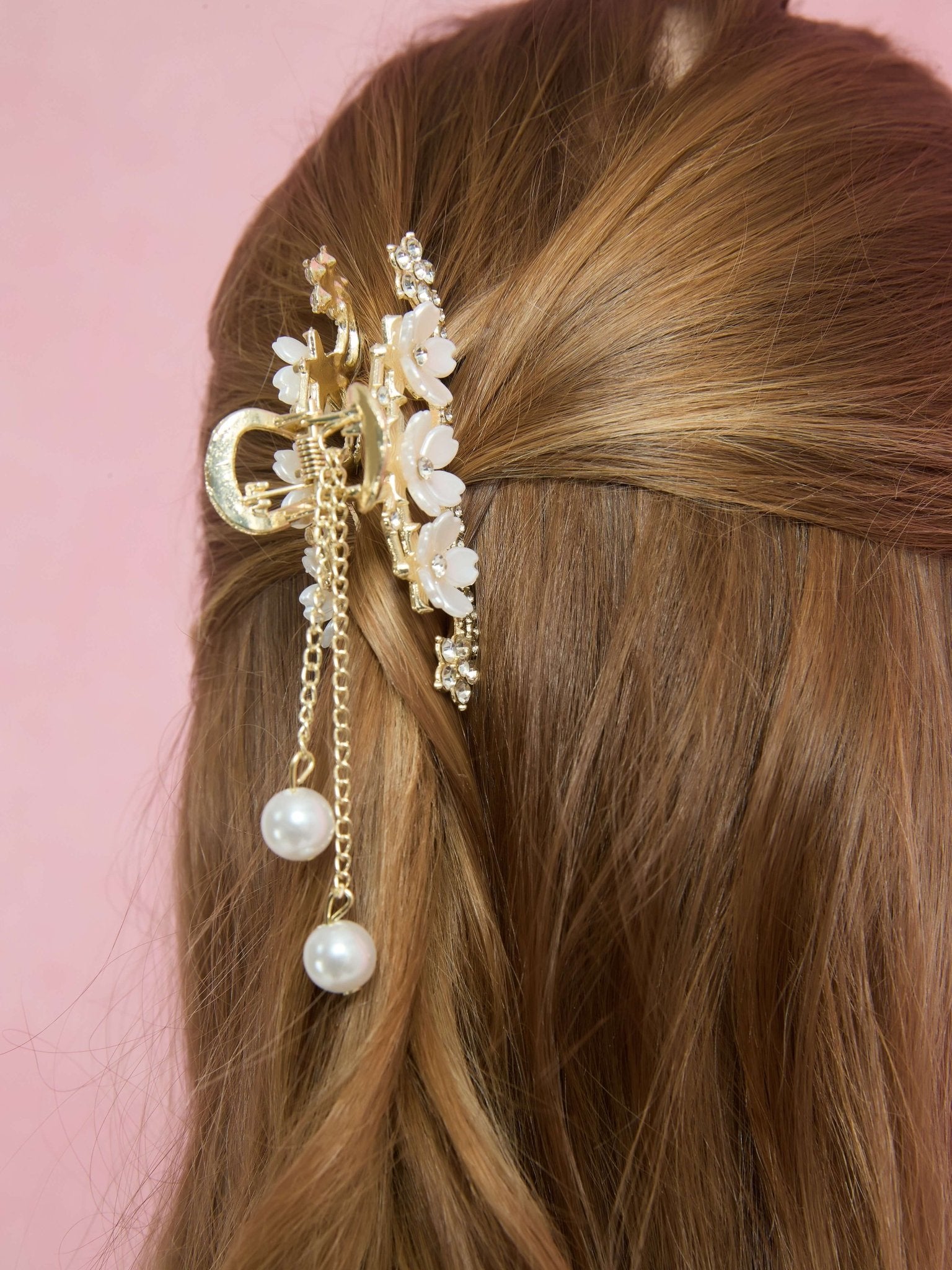 Mini White Jasmine Hair Claw hair claws JewelryBlossom flowerjewelry weddingjewelry bridaljewelry weddinggift bridemaidgiftgiftforher mothergift daughtergift birthdaygift anniversarygi