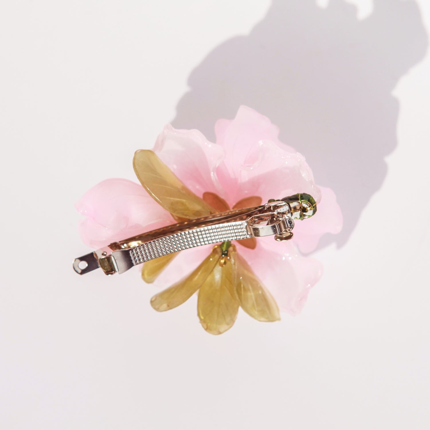 Miss Peony Hair Barrette ClipHair ClipsJewelryBlossomuniqueflowerearringsgiftforhermothergiftdaughtergiftbirthdaygiftanniversarygift