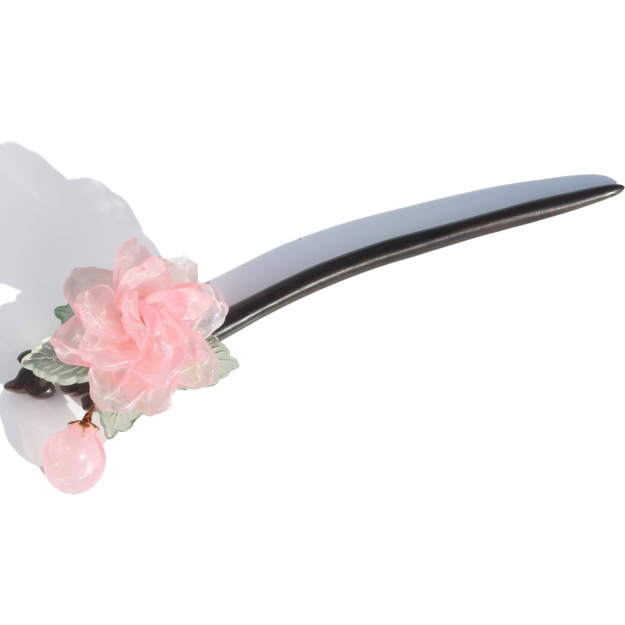 Peony Flower Buds Hair StickHAIRJewelryBlossomuniqueflowerearringsgiftforhermothergiftdaughtergiftbirthdaygiftanniversarygift