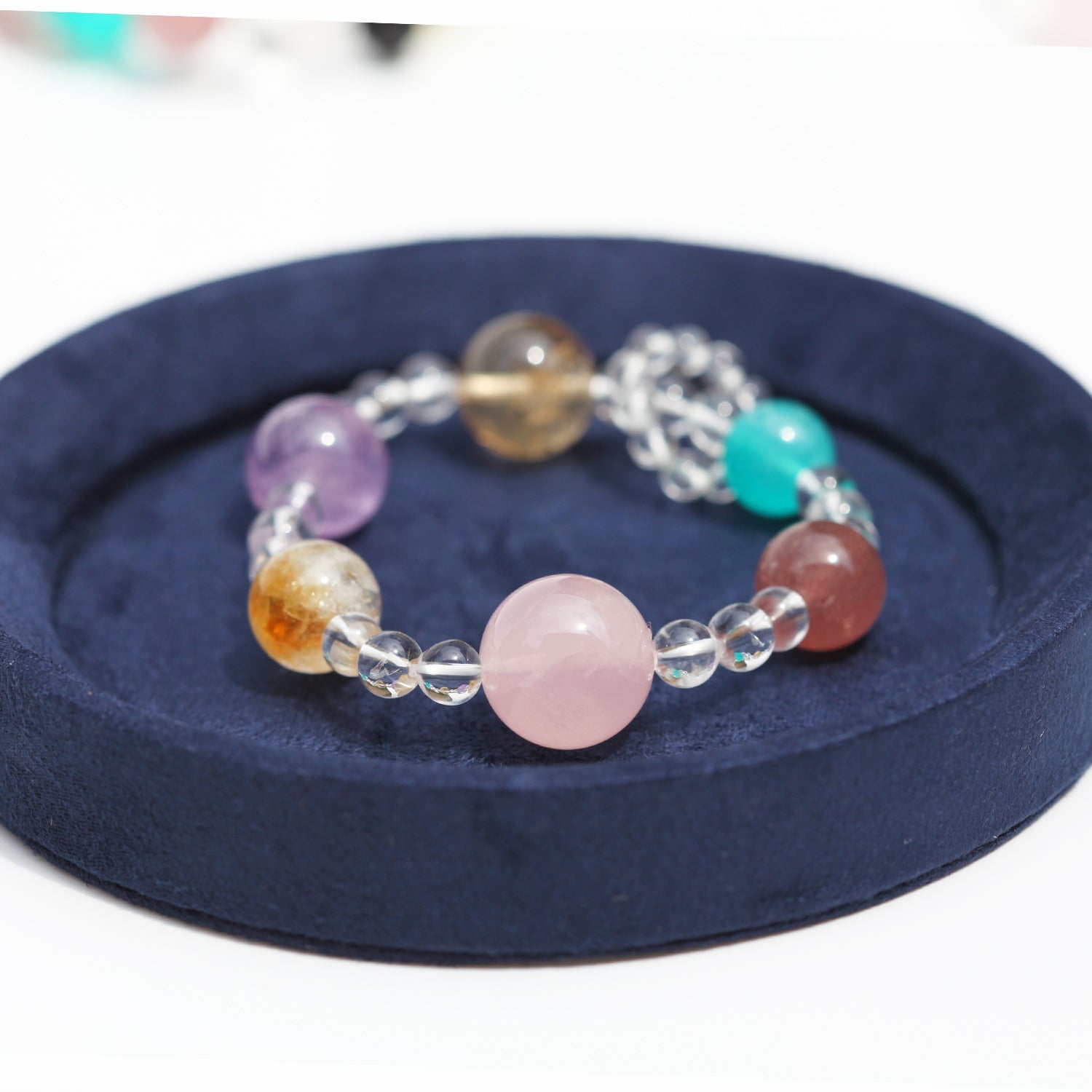 Radiant Elements Natural Crystal BraceletBraceletJewelryBlossomuniqueflowerearringsgiftforhermothergiftdaughtergiftbirthdaygiftanniversarygift