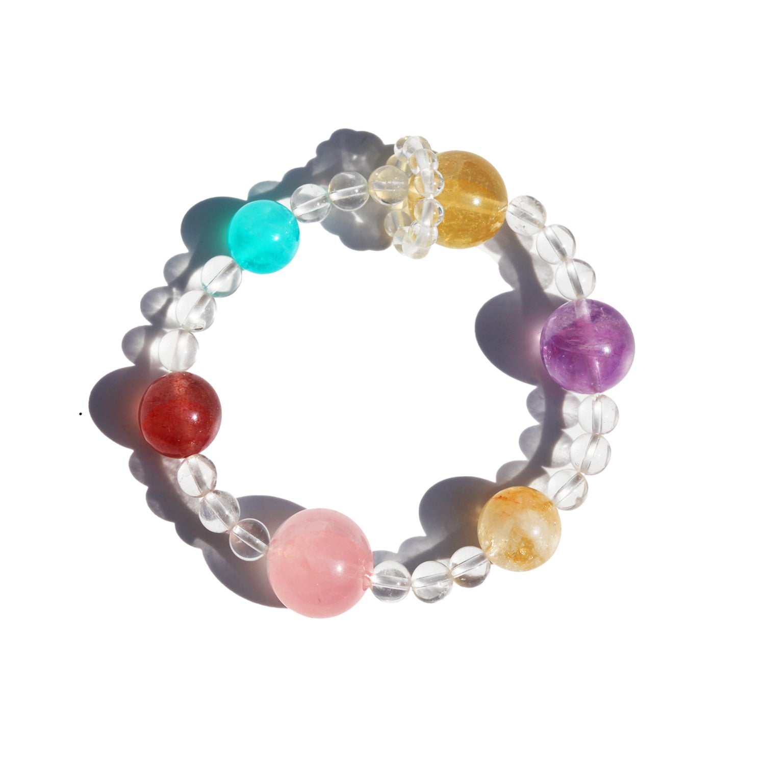 Radiant Elements Natural Crystal BraceletBraceletJewelryBlossomuniqueflowerearringsgiftforhermothergiftdaughtergiftbirthdaygiftanniversarygift