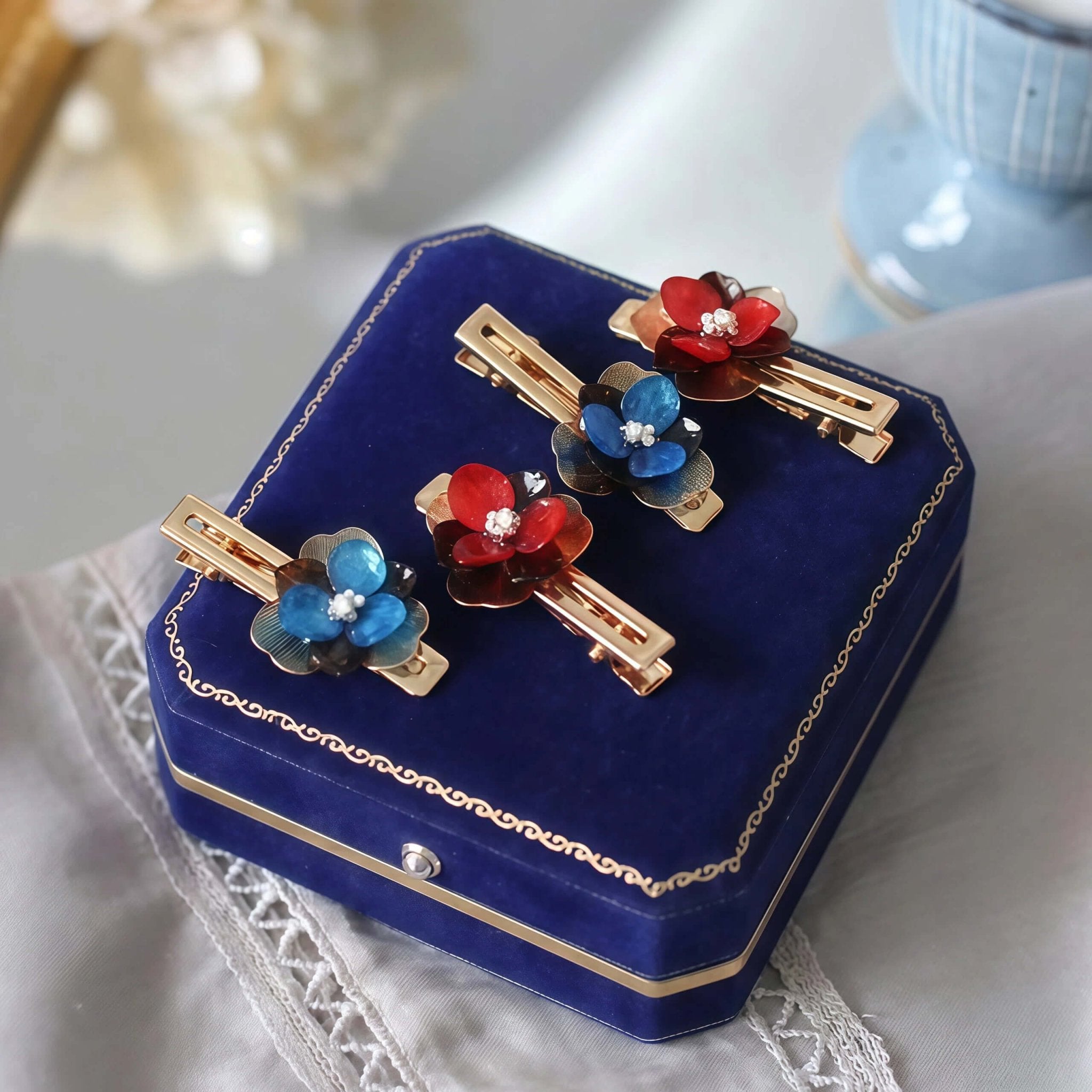 Hydrangea Jewelry & Hair Clips For Every Occasion