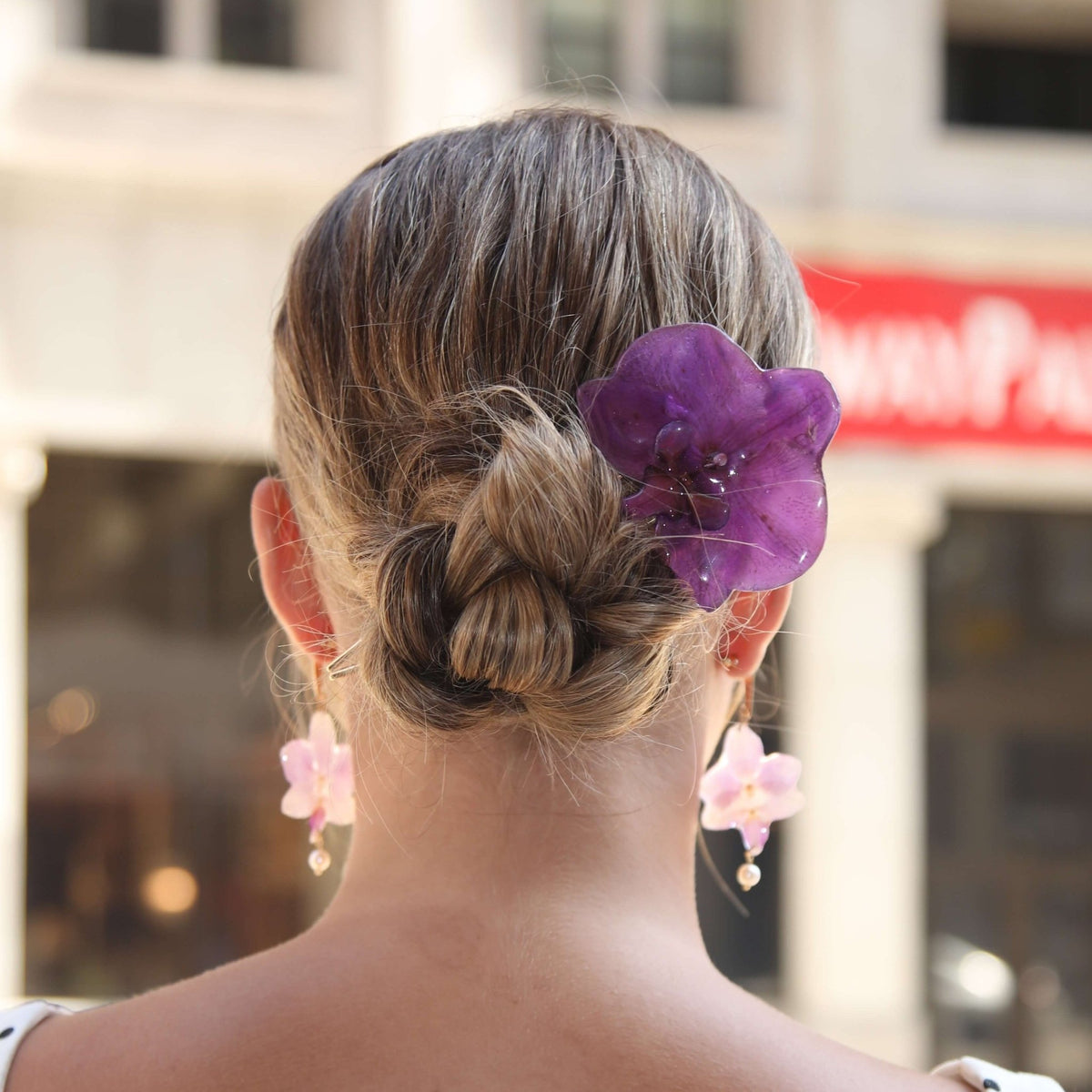 *Real Flower* Orchid French Pins HAIR JewelryBlossom #flowerjewelry# #weddingjewelry# #bridaljewelry# #weddinggift# #bridemaidgift##giftforher# #mothergift# #daughtergift# #birthdaygift# #anniversarygi