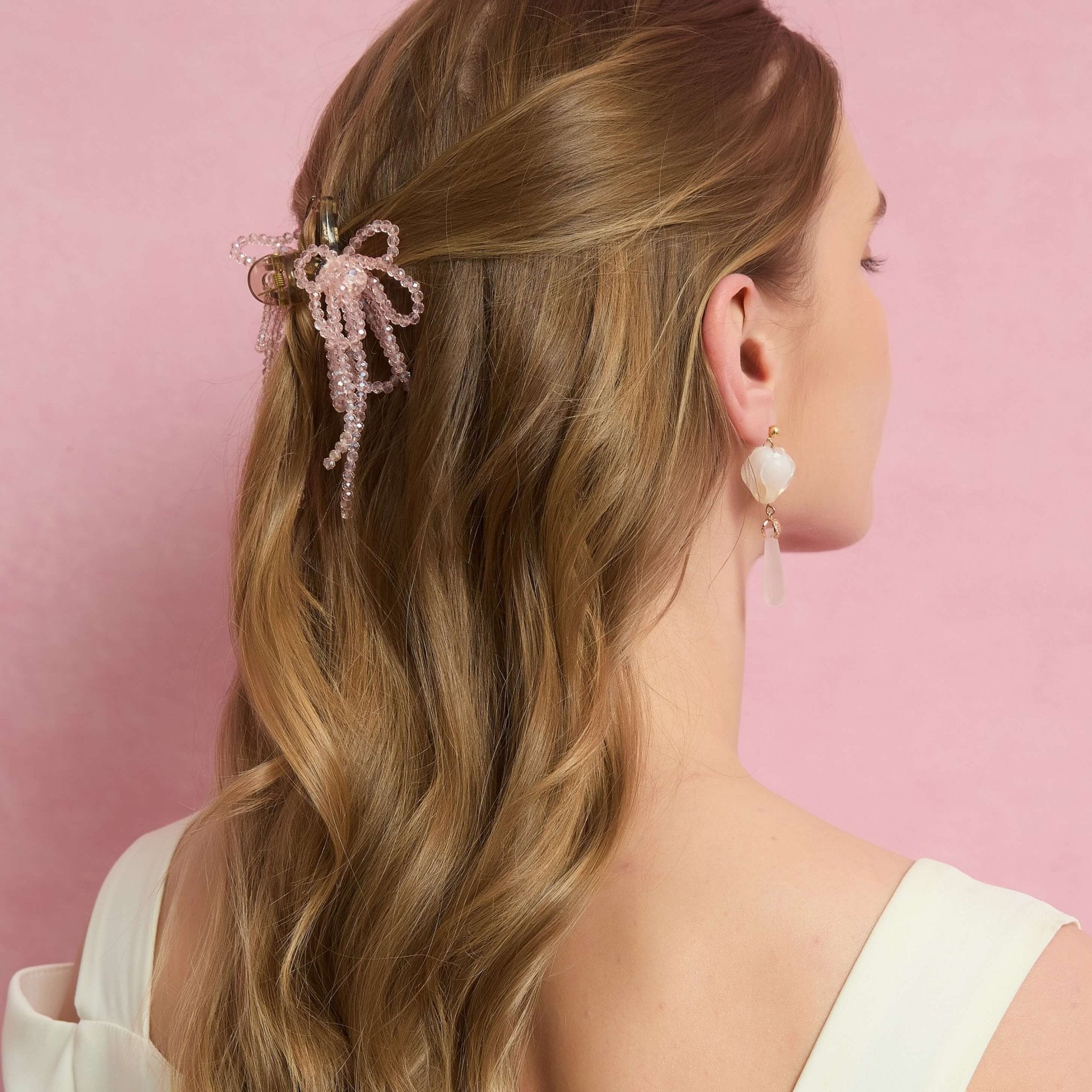 Starlace Tassel Mini Claw Duo hair claws JewelryBlossom flowerjewelry weddingjewelry bridaljewelry weddinggift bridemaidgiftgiftforher mothergift daughtergift birthdaygift anniversarygi