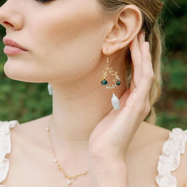 bell flower earrings
blue bell flower earrings
flower earrings
wedding earrings