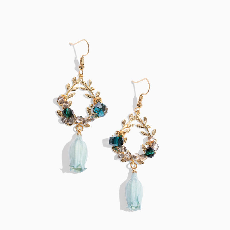 bell flower earrings
blue bell flower earrings
flower earrings
wedding earrings
