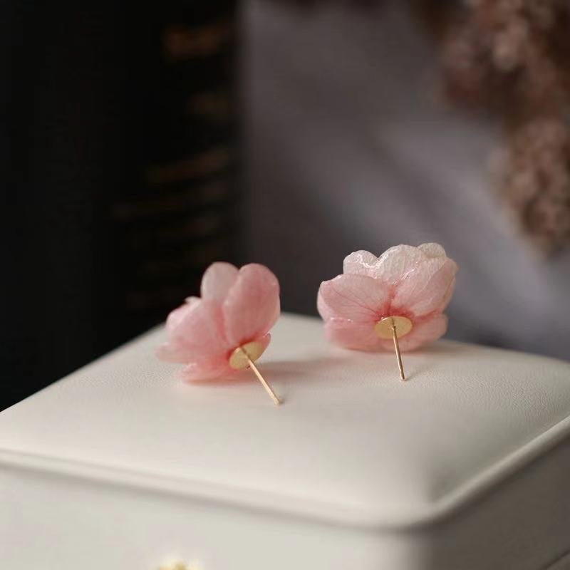 Cherry blossom deals stud earrings